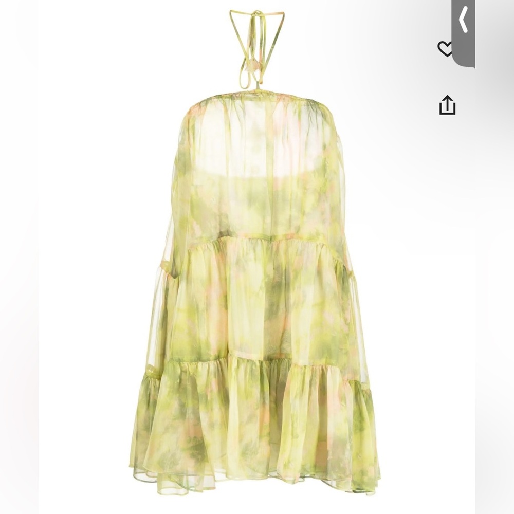 Misa Los Angeles Green dress